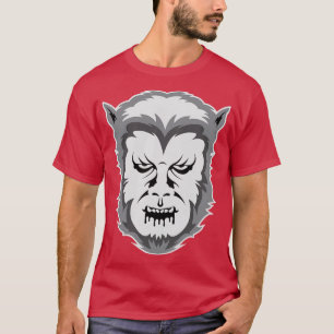 Klassieke vloek van de weerwolf t-shirt