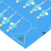 Klassieke vluchtbegeleider korte tafelloper (Hoek)