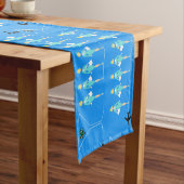 Klassieke vluchtbegeleider korte tafelloper (Voorbeeld)