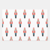 Klassieke voedingskraker, Ballerina Set van 3 Inpakpapier Vel (Voorkant)