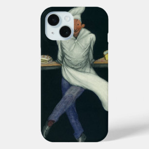 Klassieke Voedsel Business, Banketbakker met Gebak iPhone 15 Case