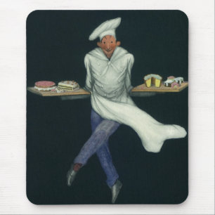Klassieke Voedselbedrijf, Banketbakker met Gebakde Muismat