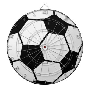Klassieke Voetbal Bal Grafiek Traditionele Sportfa Dartbord