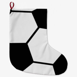 Klassieke Voetbal Bal Grafiek Traditionele Sportfa Grote Kerstsok