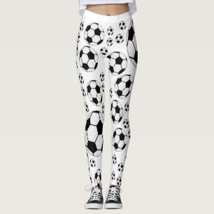 Klassieke Voetbal Bal Grafiek Traditionele Sportfa Leggings