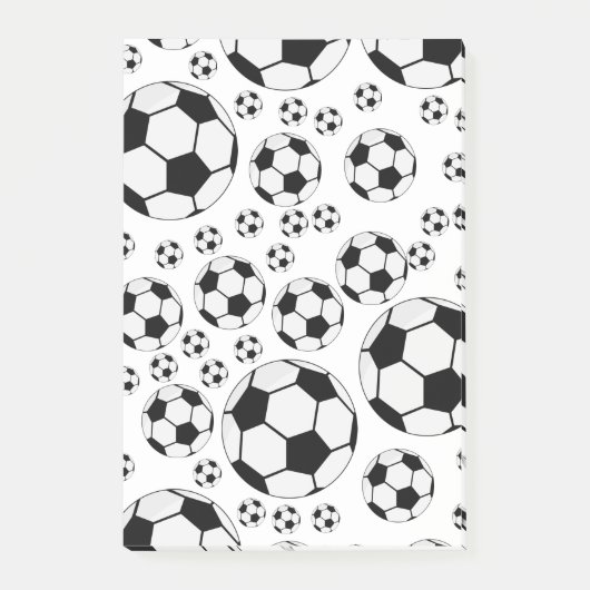 Klassieke Voetbal Bal Grafiek Traditionele Sportfa Post-it® Notes (Voorkant)