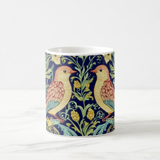 Klassieke vogel ontwerp mok (Center)