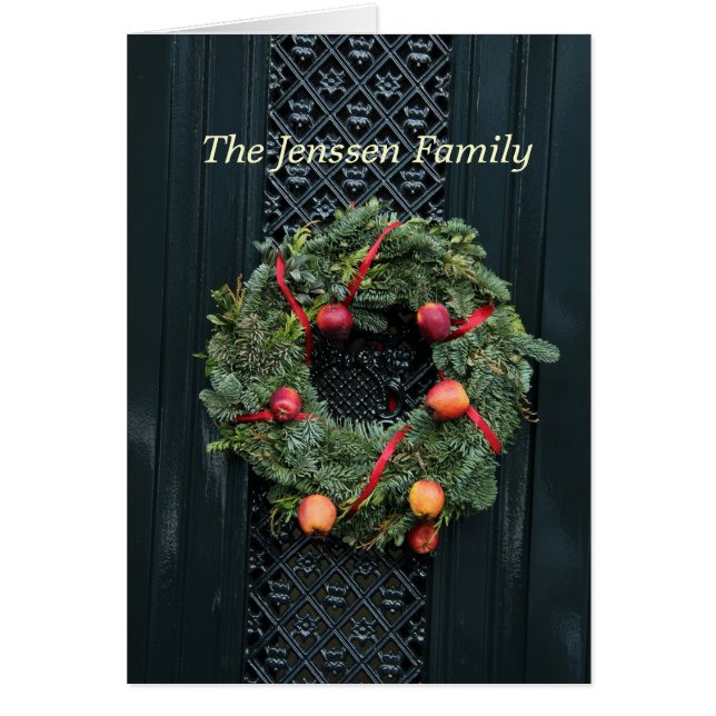 Klassieke voordeuradresaankondiging (Voorkant)