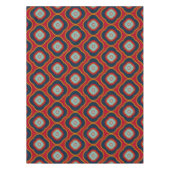 Klassieke  vormen Pattern Red en Navy Blue Tafelkleed (Voorkant)