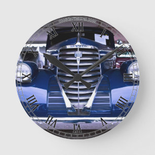 Klassieke vrachtwagenklok ronde klok