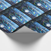 Klassieke vrachtwagenverpakkingpapier cadeaupapier (Hoek)