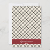 Klassieke Vrede Liefde Vreugde - Kerst Foto Kaart (Achterkant)