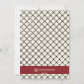 Klassieke Vrede Liefde Vreugde - Kerstkaart (Achterkant)