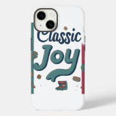 Klassieke vreugde Case-Mate iPhone case (Achterkant)