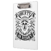 Klassieke vrijheid of angst klembord (Links)