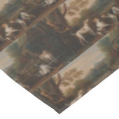 Klassieke vrijlating van de honden door John Woott Tafelkleed (Gekanteld)