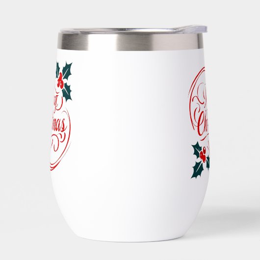 Klassieke vrolijke kerst Holly Berry Holiday Art (Links)