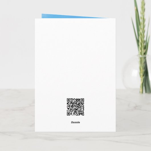 Klassieke vrolijke paaskaart voor broer en schoonz kaart (Achterkant)