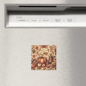 Klassieke vrolijke Thanksgiving Magneet (Insitu (Vaatwasser))