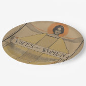 Klassieke vrouwen stemmen over het Poster van Boy Papieren Bordje (Gekanteld)