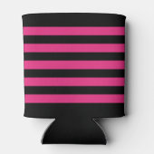 Klassieke vuurtoren boot of naam roze gestript blikjeskoeler (Achterkant)