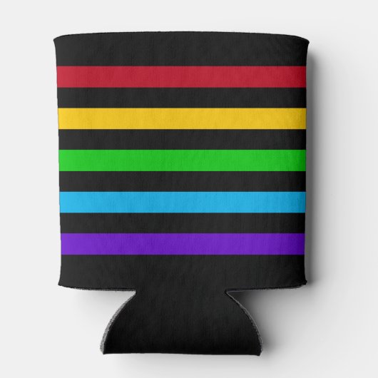 Klassieke Vuurtoren Kapitein of Bootnaam Regenboog Blikjeskoeler (Achterkant)