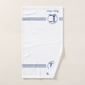 Klassieke vuurtoren van jouw naam of Boat Bad Handdoek (Handdoek)