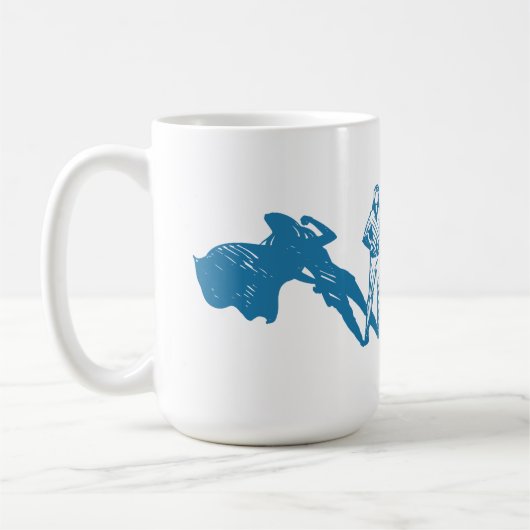 Klassieke W2W-Mok - 15e Jubileum Collectie Koffiemok (Links)