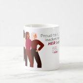 Klassieke W2W-Mok - ProSupport voor leiderschap Koffiemok (Center)