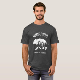 Klassieke Waarschuwing Pas Op Voor De Beer T-shirt