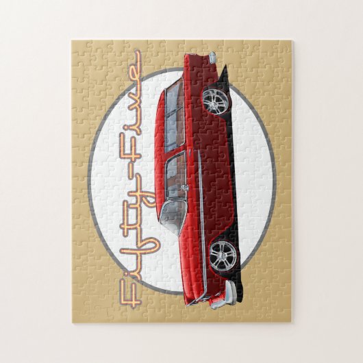 Klassieke Wagon Legpuzzel (Verticaal)