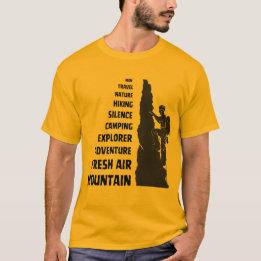 Klassieke wandeling in de Natuur samen, T-shirt