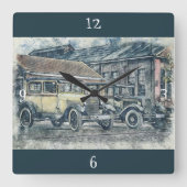 klassieke wandklok (Voorkant)