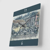 klassieke wandklok (Hoek)