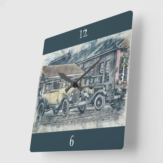  klassieke wandklok (Hoek)