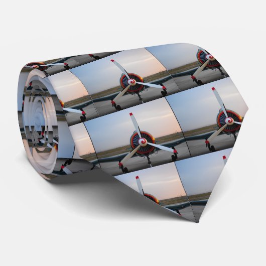 Klassieke Warbird Stropdas (Opgerold)