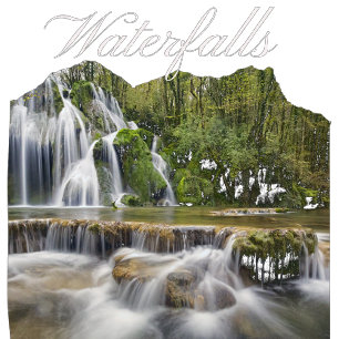 Klassieke waterval landschappen t-shirt