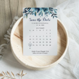 Klassieke Waterverf Floral sparen de Kalender van  Save The Date
