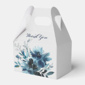 Klassieke Waterverf Floral Wedding Bedankdoosjes (Achterkant)