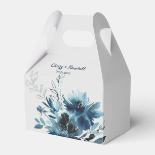 Klassieke Waterverf Floral Wedding Bedankdoosjes
