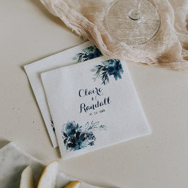 Klassieke Waterverf Floral Wedding Napkins Servet