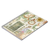 Klassieke waterverf Griekse beeldkrant Notitieboek (Linkerzijde)