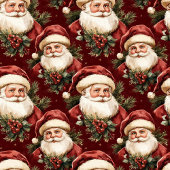 Klassieke waterverf Kerstman Kerstservetten Servet