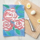 Klassieke Waterverf Keukenhanddoeken afdrukken (Quarter Fold)