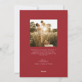 Klassieke Waterverf Krans Kerst Kaart (Achterkant)