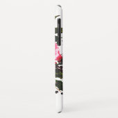 Klassieke Waterverf  Roos Floral Monogram Case-Mate iPhone Case (Achterkant/links)