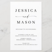 Klassieke weddenschap over het budget (Voorkant)