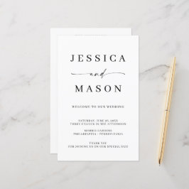 Klassieke weddenschap over het budget