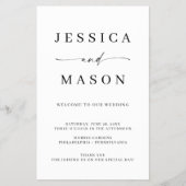 Klassieke weddenschap over het budget flyer (Voorkant)