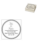 Klassieke weddenschappen en retouradres rubberstempel (Gestempeld)